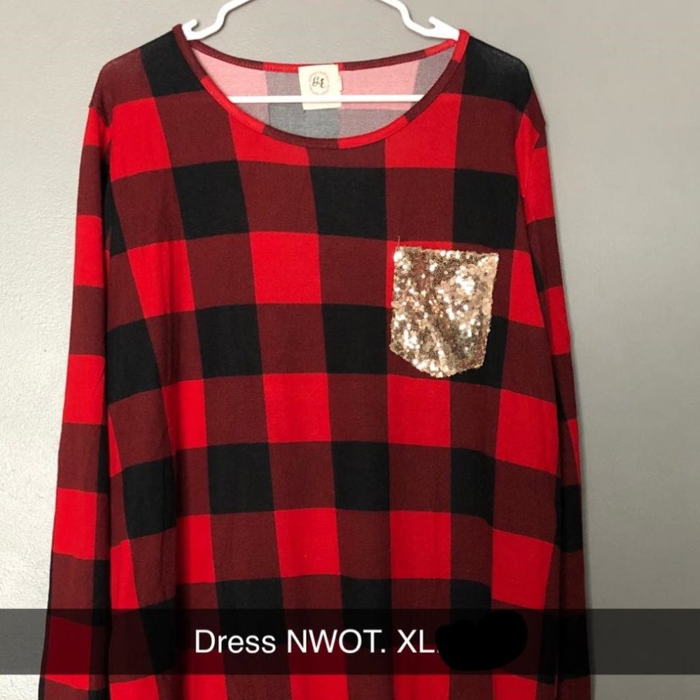 Buffalo Plaid Dress